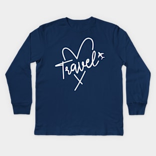 Travel Love Kids Long Sleeve T-Shirt